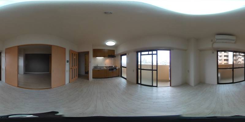 パノラマ画像洋室