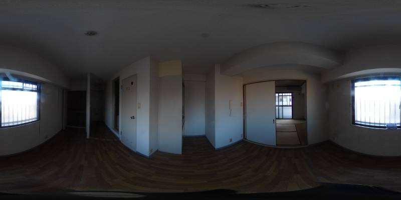 パノラマ画像リビング