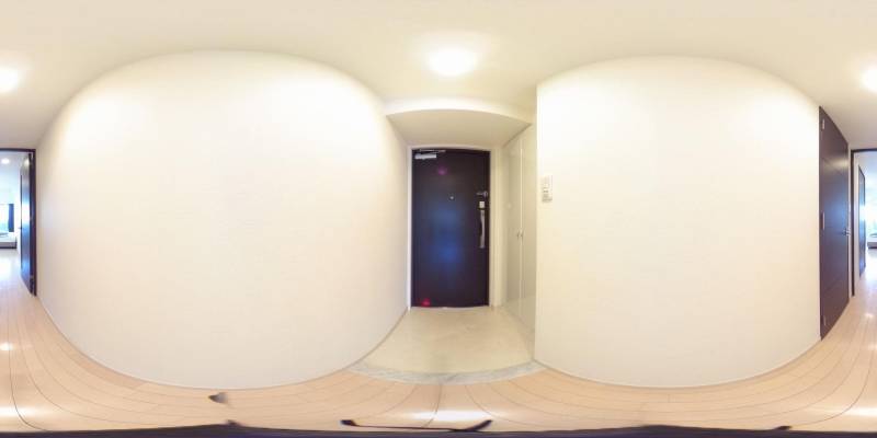 パノラマ画像玄関