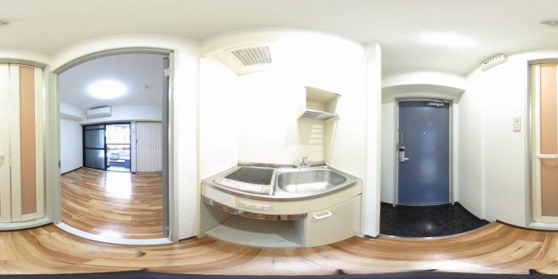 パノラマ画像キッチン