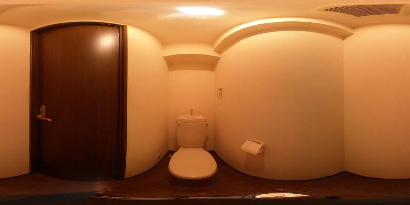 パノラマ画像トイレ