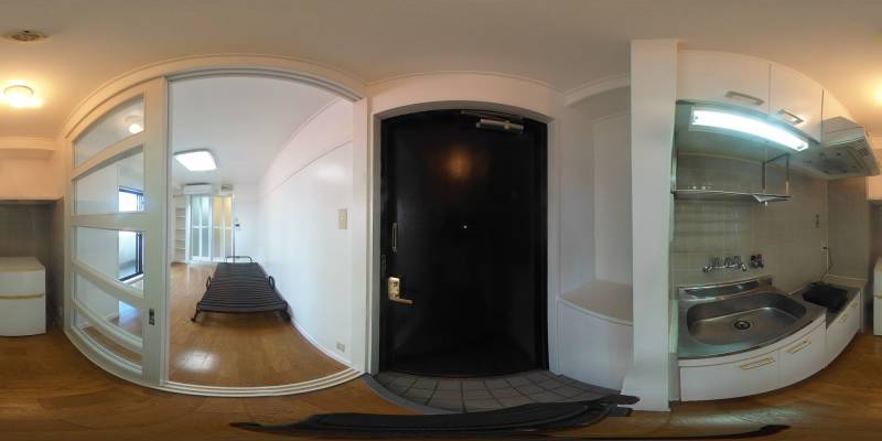 パノラマ画像玄関