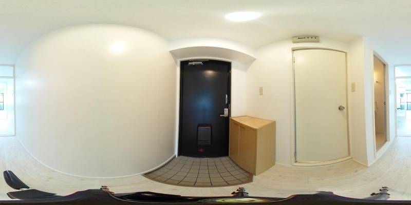 パノラマ画像玄関