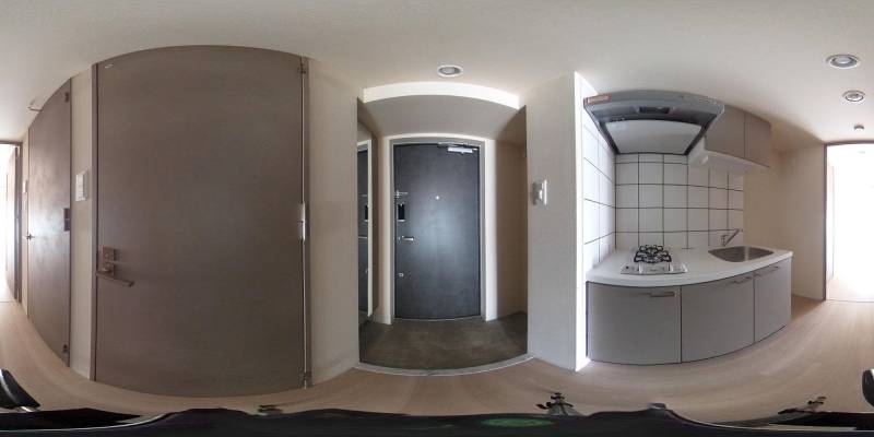 パノラマ画像玄関