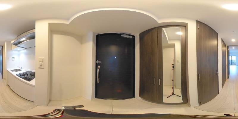 パノラマ画像玄関