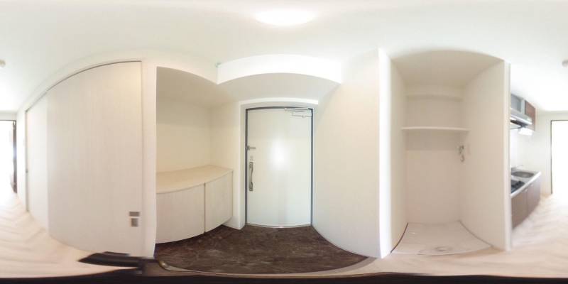 パノラマ画像玄関