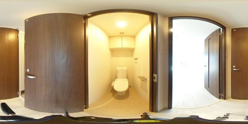 パノラマ画像トイレ