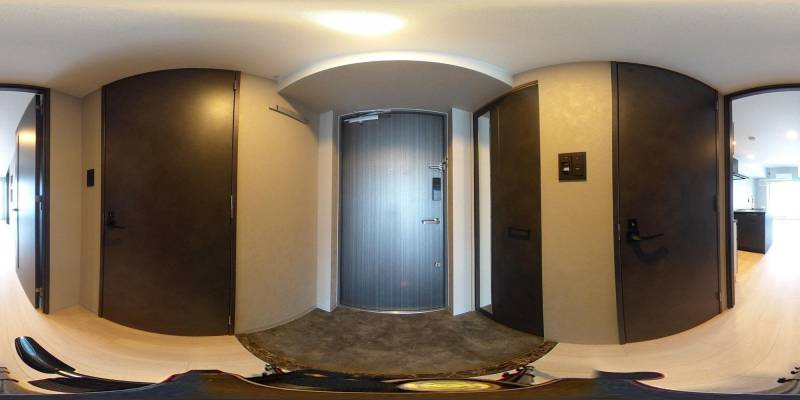 パノラマ画像玄関