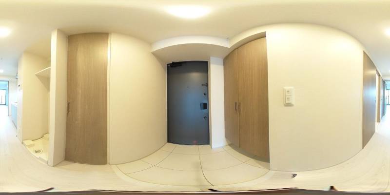 パノラマ画像玄関