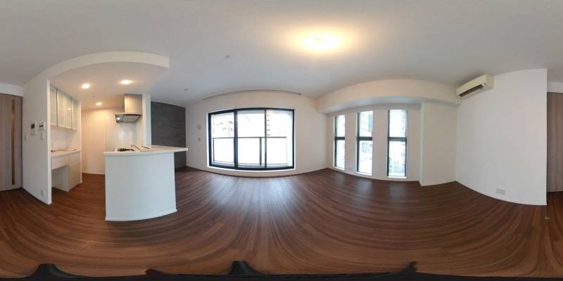 パノラマ画像リビング