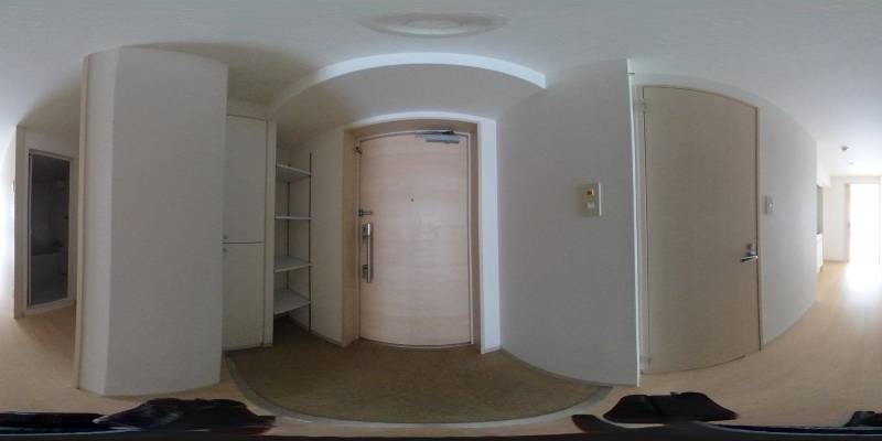 パノラマ画像玄関