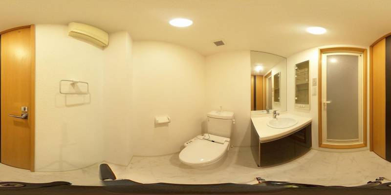 パノラマ画像トイレ