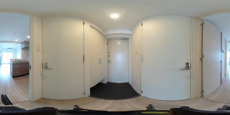 パノラマ画像玄関