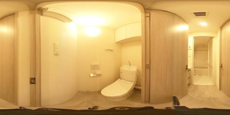 パノラマ画像トイレ