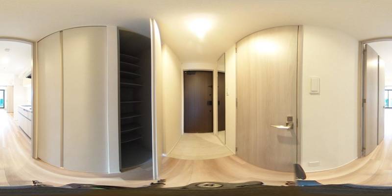 パノラマ画像玄関