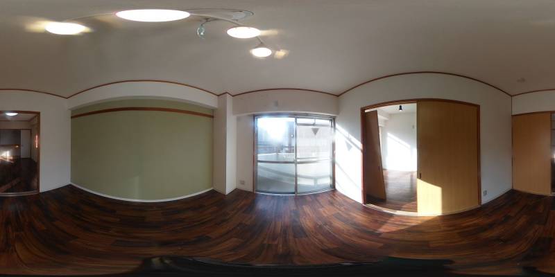 パノラマ画像洋室