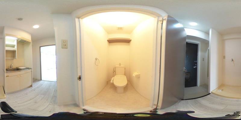 パノラマ画像トイレ