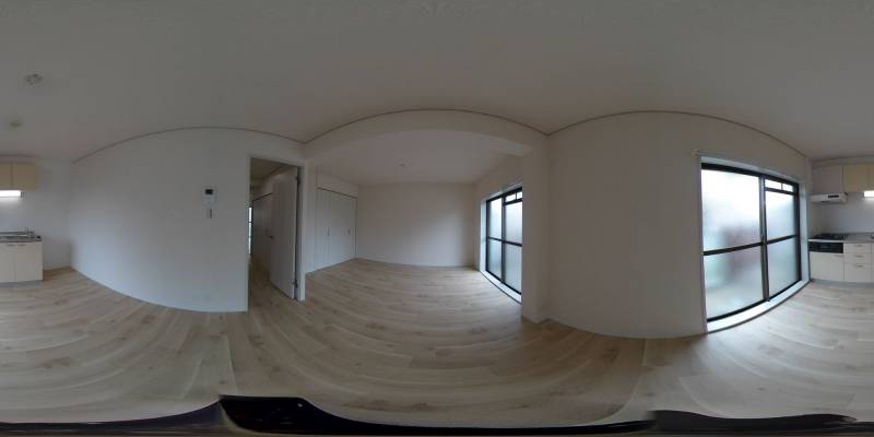 パノラマ画像リビング