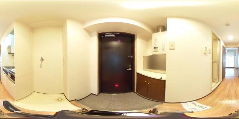 パノラマ画像玄関