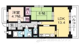 コンフォート長岡京間取り図面