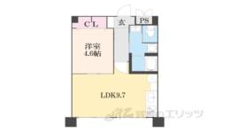 ラ・ティーダ上桂間取り図面