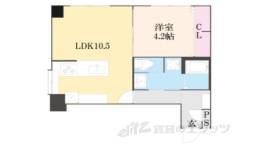 ラ・ティーダ上桂間取り図面