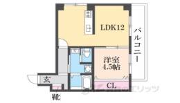 ラ・ティーダ上桂間取り図面