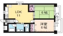 ロイヤルコート西七条間取り図面