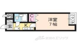 北野ビューハイツ間取り図面