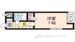 北野ビューハイツ間取り図面