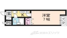 北野ビューハイツ間取り図面