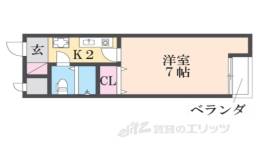北野ビューハイツ間取り図面