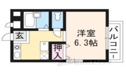 ハイツヴィオレ紫明間取り図面