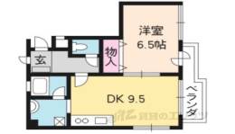 シャトー紫明間取り図面