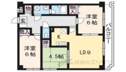 ラジュール岩倉間取り図面