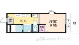 ミネ北山３間取り図面