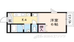 ミネ北山３間取り図面
