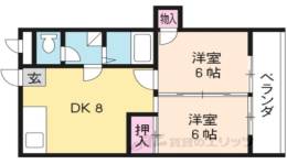 マイシティ北山間取り図面