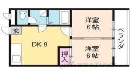 マイシティ北山間取り図面