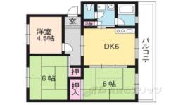 ハイツ堤下間取り図面