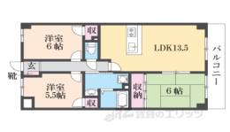 エクラ丹波橋間取り図面