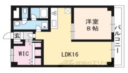 エスポワール京都間取り図面