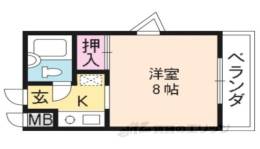 北村ハイツ間取り図面