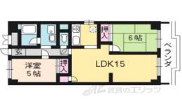 シャトー西京極間取り図面