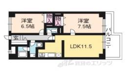 レジデンスＡＩＣ－１間取り図面