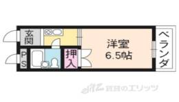 ハイツ池本１間取り図面