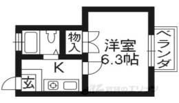 小倉ハイツ間取り図面