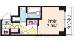 高辻ロイヤルフラッツ間取り図面