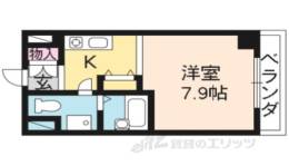 高辻ロイヤルフラッツ間取り図面