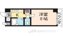 アンソレイエ四条間取り図面